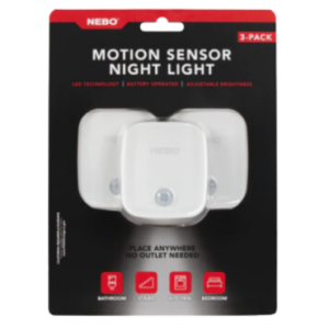 Linterna NEBO con Sensor de Movimiento 30 Lu x3 unidades