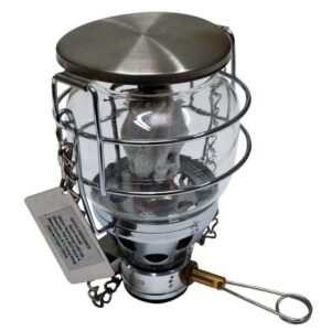 Lámpara de Iluminación Automática Cairo Nautika Plata portátil y resistente, ideal para camping y emergencias