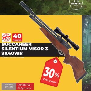 RIFLE PCP BSA BUCCANEER + MIRA TELESCOPICA