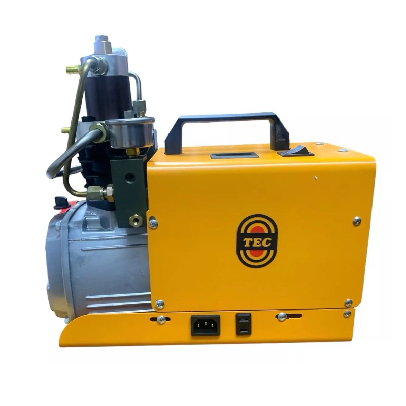TEC – COMPRESOR DE ALTA PRESIÓN PARA RIFLE PCP Y SCUBA 4500 PSI